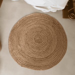 Tapis rond en jute – 90 cm